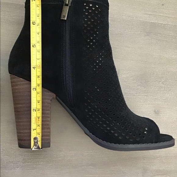 Lucky Brand Cow Split Suede Booties - Picture 4 of 5